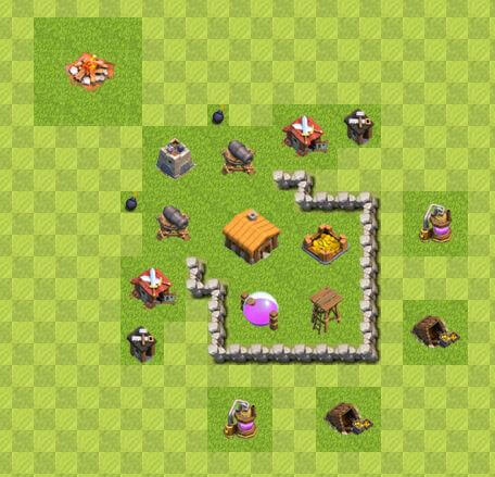 Clash of Clans 2 Köy Düzeni