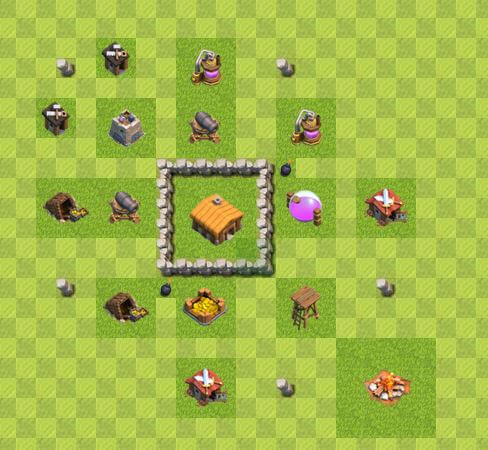 Clash of Clans 2 Köy Düzeni