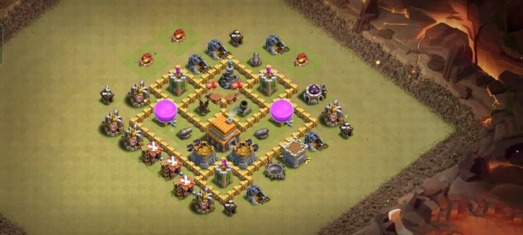 town hall 5 war base