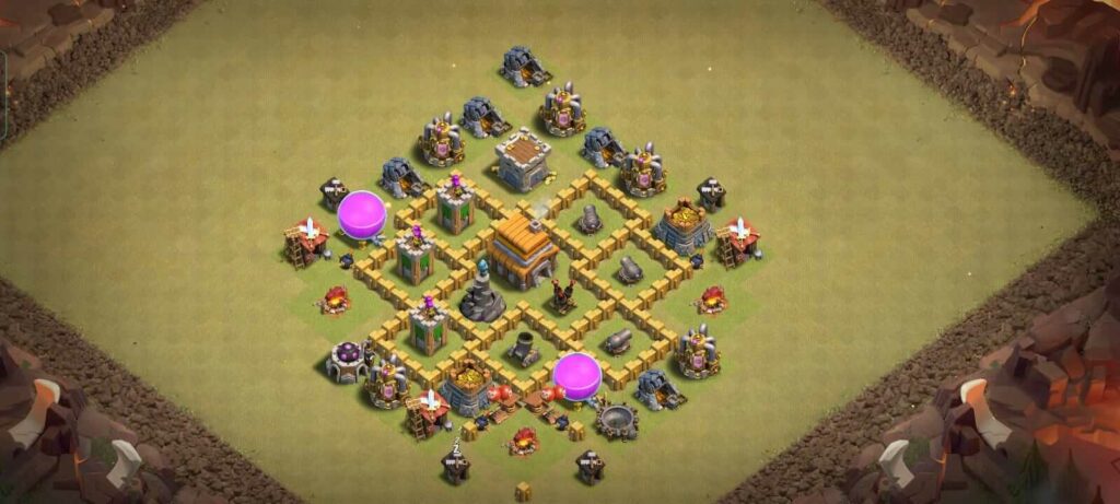 town hall 5 war base