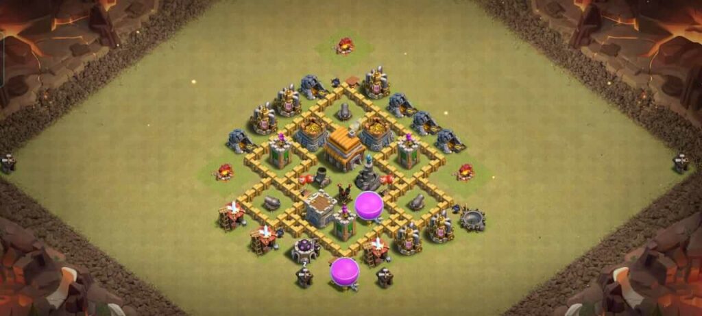 town hall 5 war base