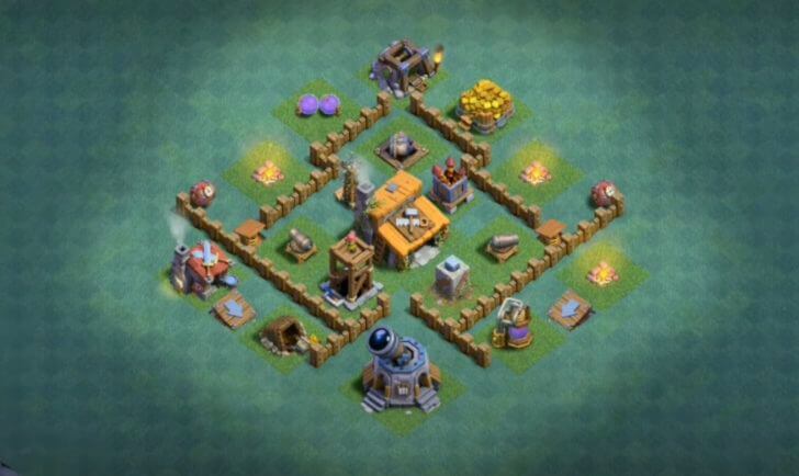 Builder Hall 3 Base best bh3 base