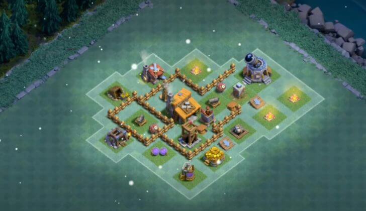 Builder Hall 3 Base best bh3 base
