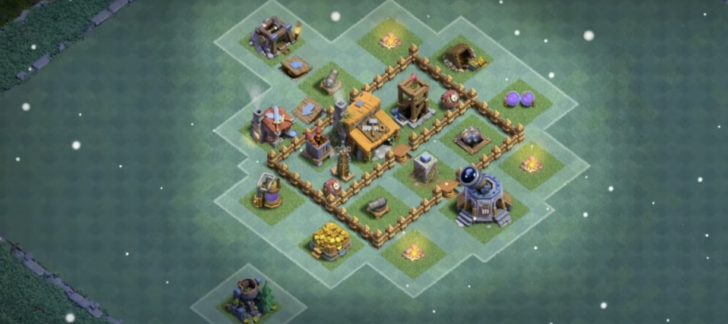 Builder Hall 3 Base best bh3 base
