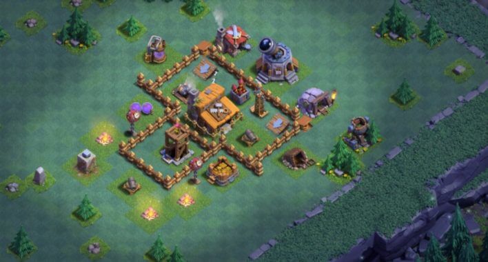 Builder Hall 3 Base best bh3 base