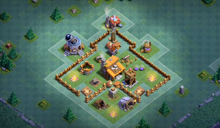 Builder Hall 3 Base best bh3 base