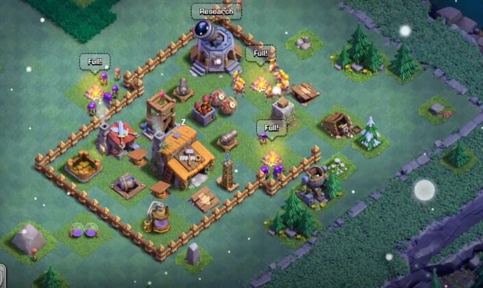 Builder Hall 3 Base best bh3 base