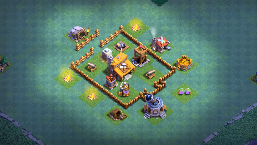 Builder Hall 3 Base best bh3 base