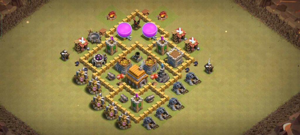 town hall 5 war base