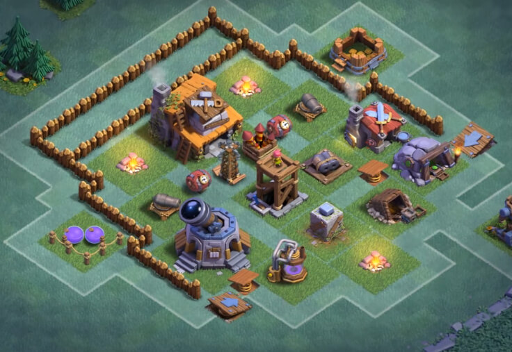 Builder Hall 3 Base best bh3 base