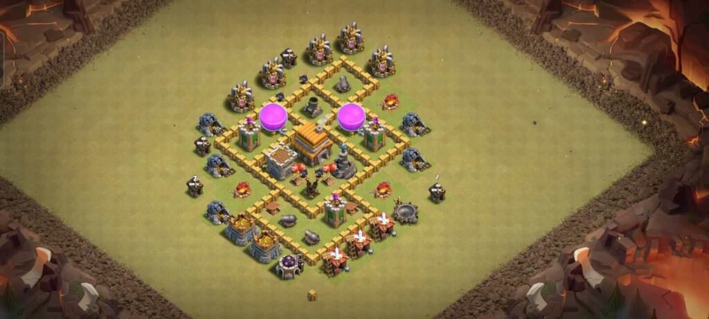 town hall 5 war base