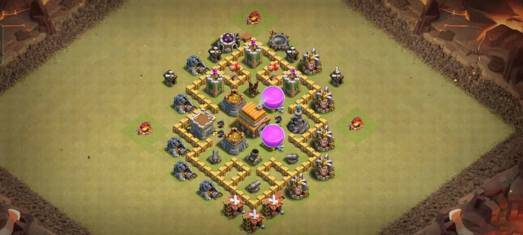 town hall 5 war base