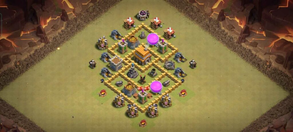 town hall 5 war base