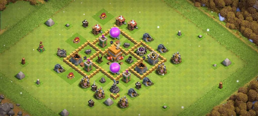 best th 5 war base copy