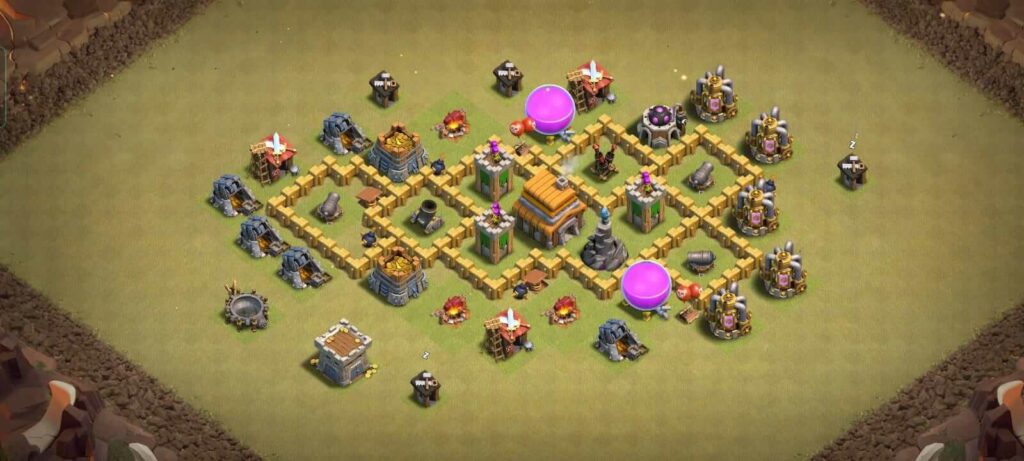 town hall 5 war base