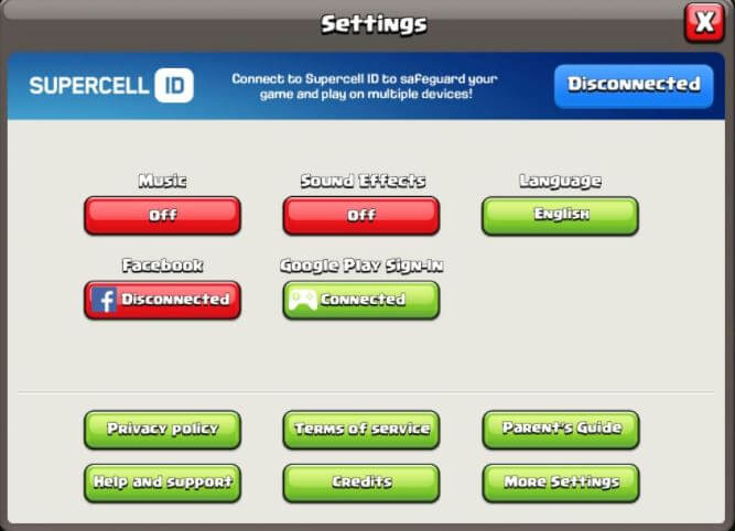 How To Login With Facebook In Clash Of Clans Tutorial 