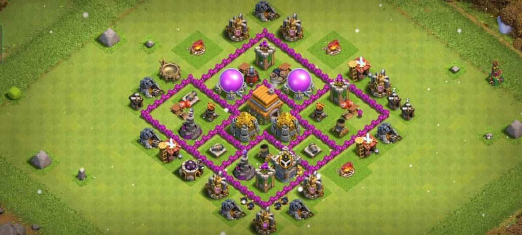 town hall 6 farming base