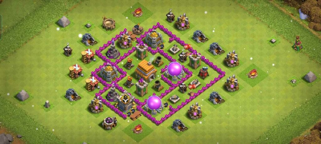 town hall 6 farming base