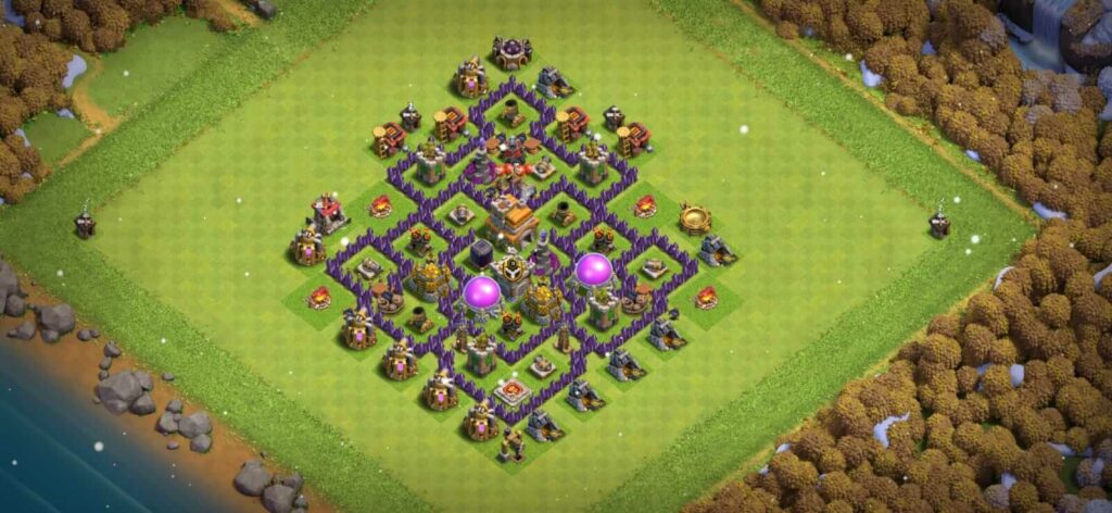 TH7 Farming Bases layouts