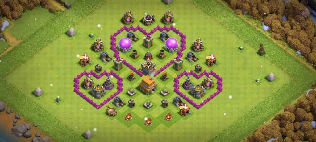 town hall 6 funny base