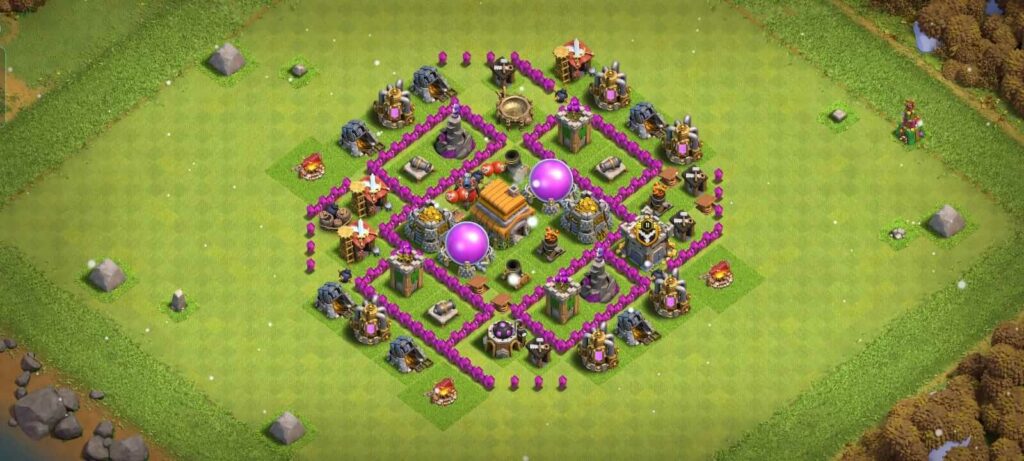 town hall 6 farming base