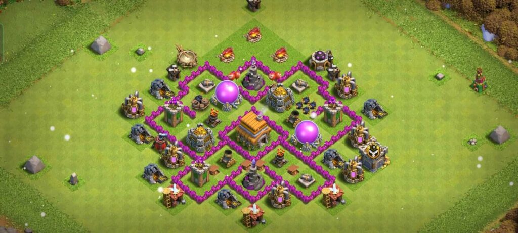 town hall 6 farming base