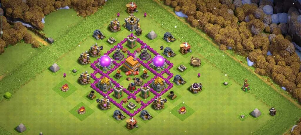 town hall 6 farming base