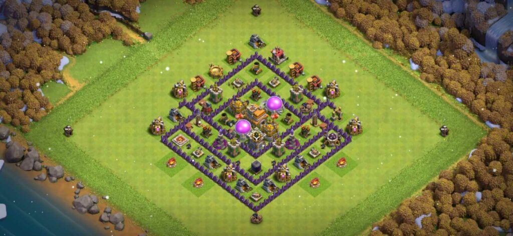 TH7 Farming Bases layouts