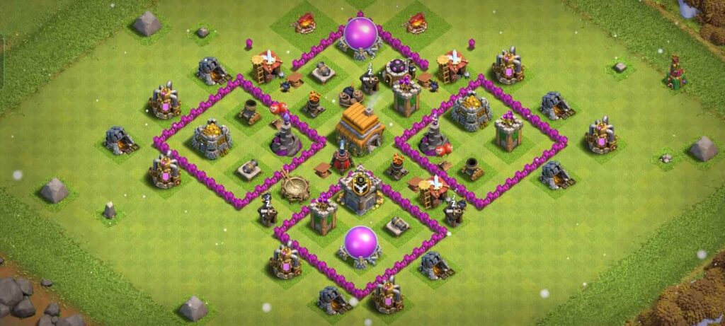 town hall 6 farming base