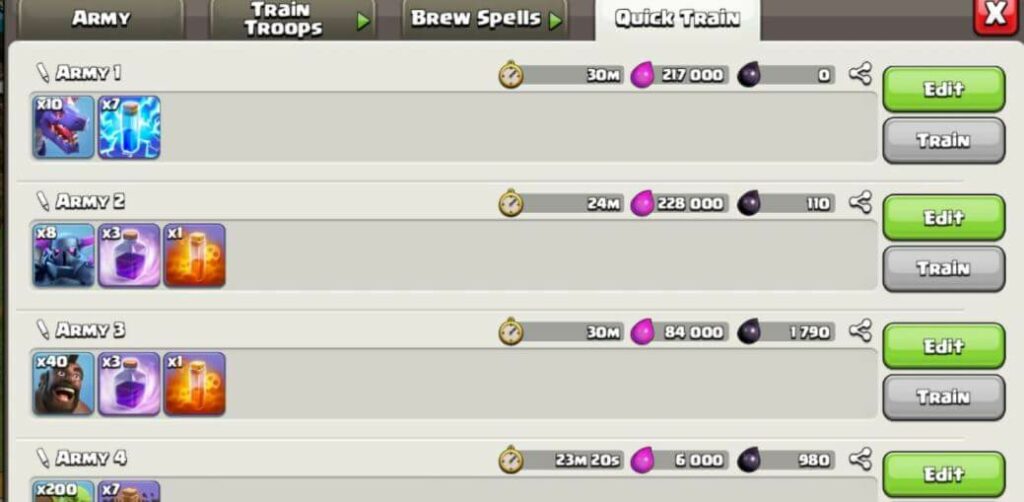 Town Hall 8 Attack Clash of Clans TH8 Army for 3 stars