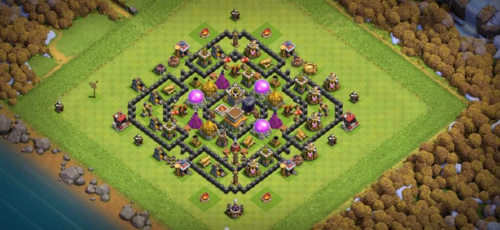 best farming base for town hall 8