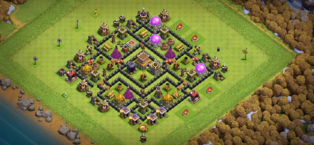 clash of clans maxed out th8