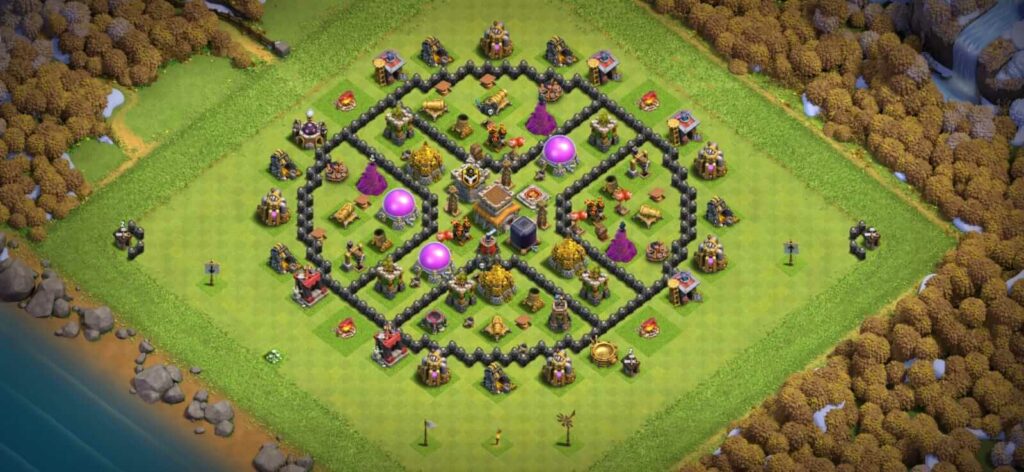 Best Town Hall 8 Defense Base Links