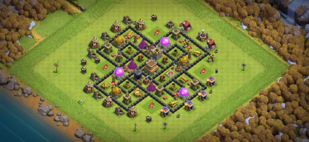 level 8 town hall base 2022