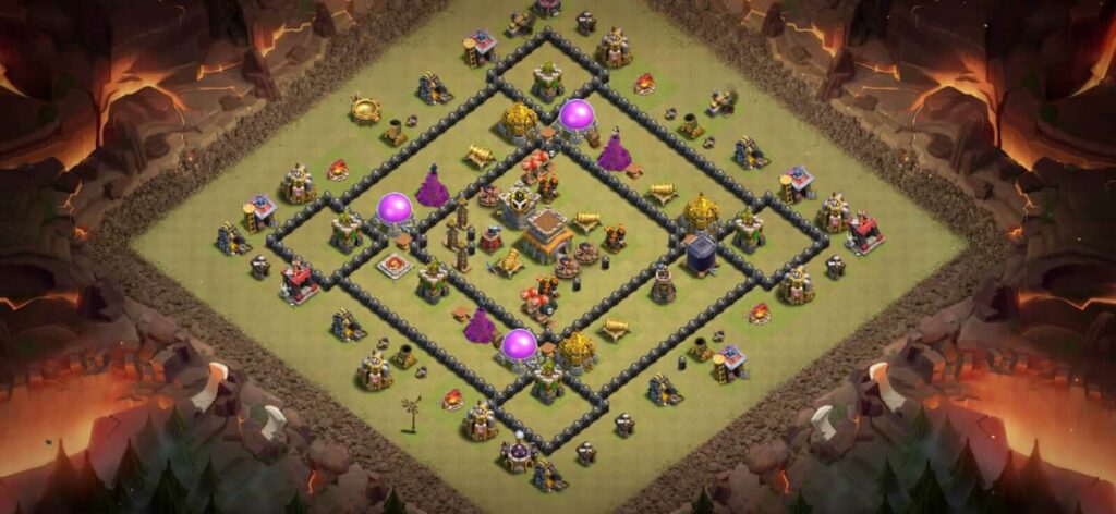 lvl 8 war base