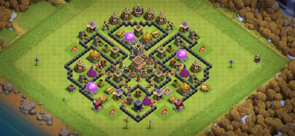 maxed level 8 town hall