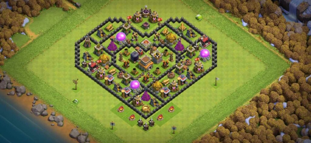 maxed out level 8 town hall