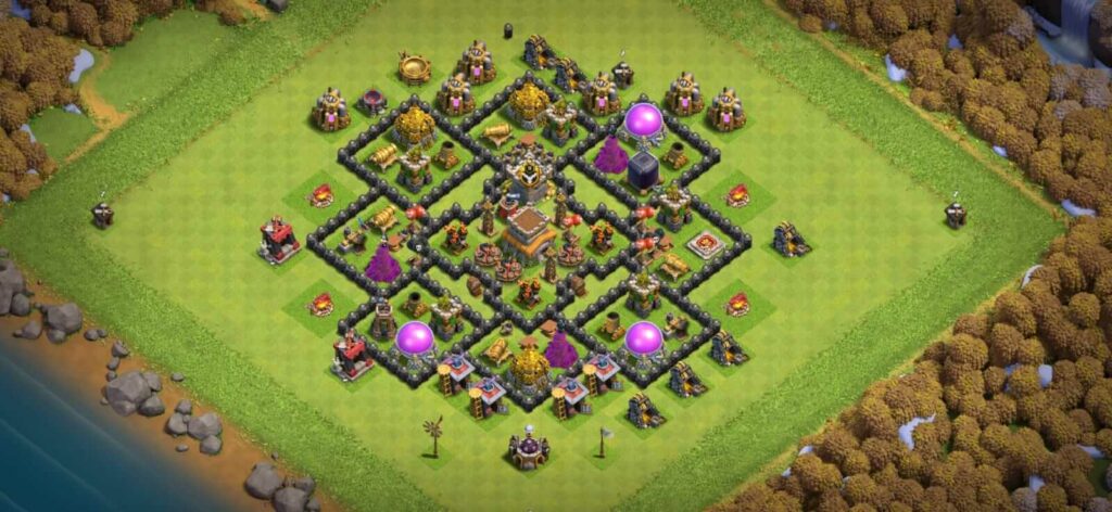 th8 farming base anti giant