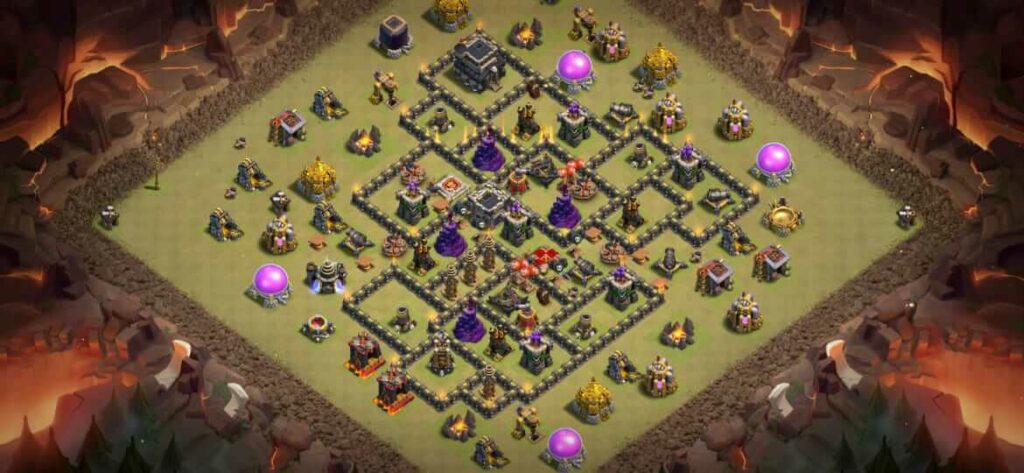 best town hall 9 war base link