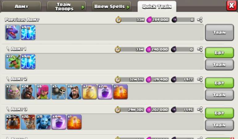 Best Town Hall 9 Army Town Hall 9 attack strategies