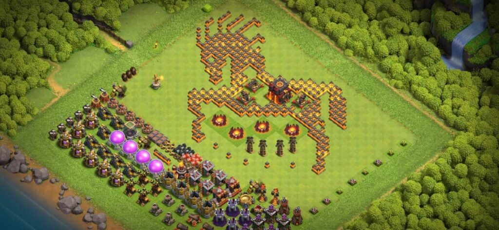 TH10 troll base designs