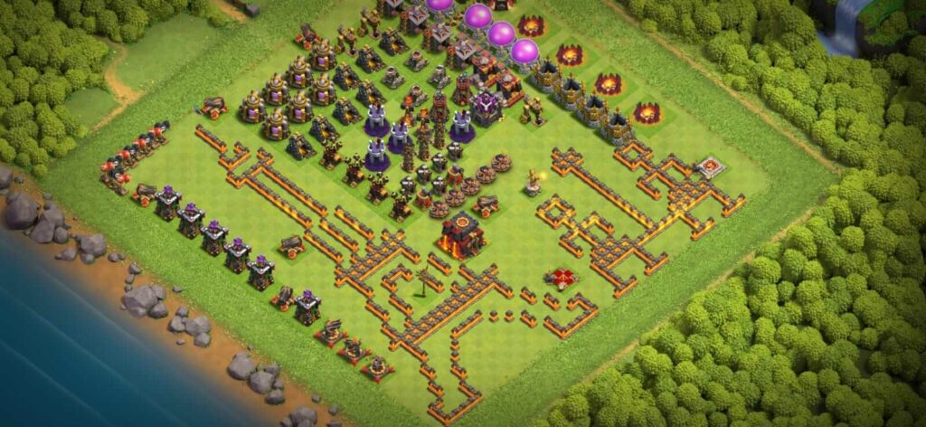 TH10 troll base designs