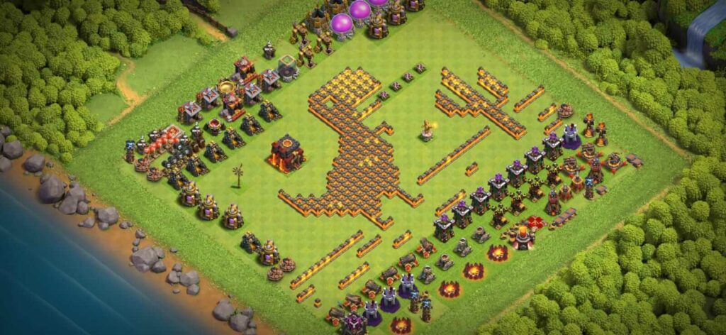 TH10 troll base designs