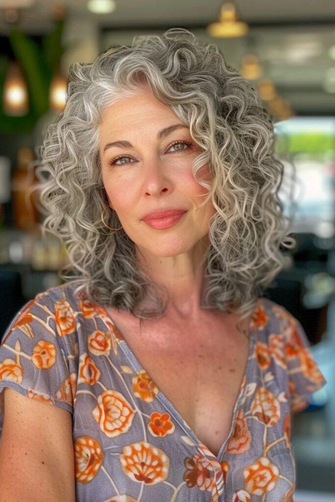 Curly Hairstyles For Women Over 50 1