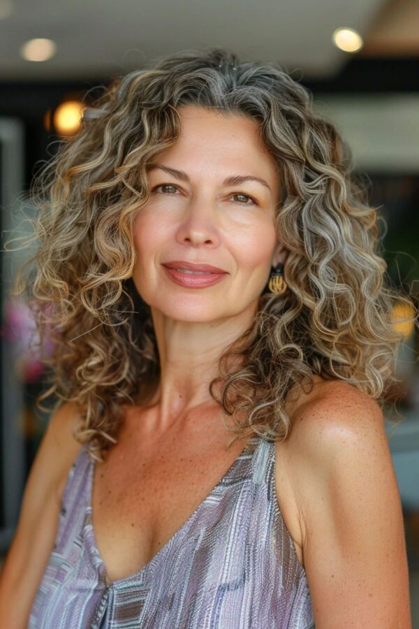 Naturally Curly Hairstyles For Curly Hair Over 50