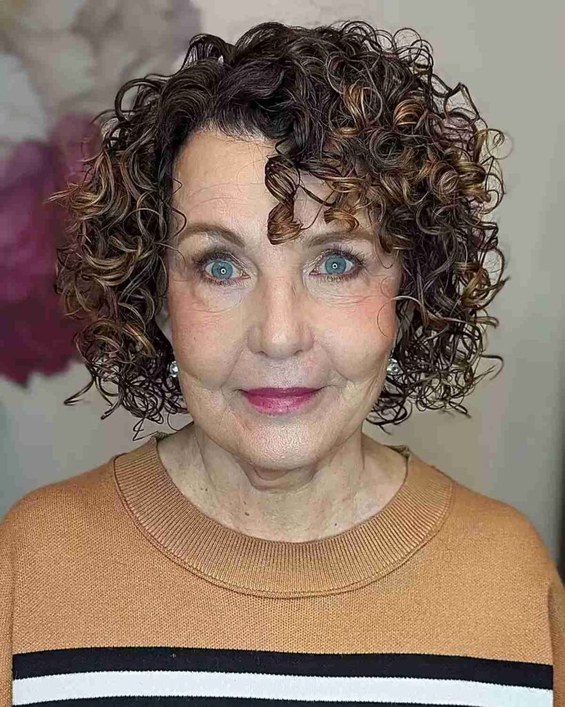 Curly Hairstyles For Women Over 50 13