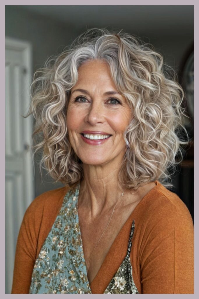 Curly Hairstyles For Women Over 50 17