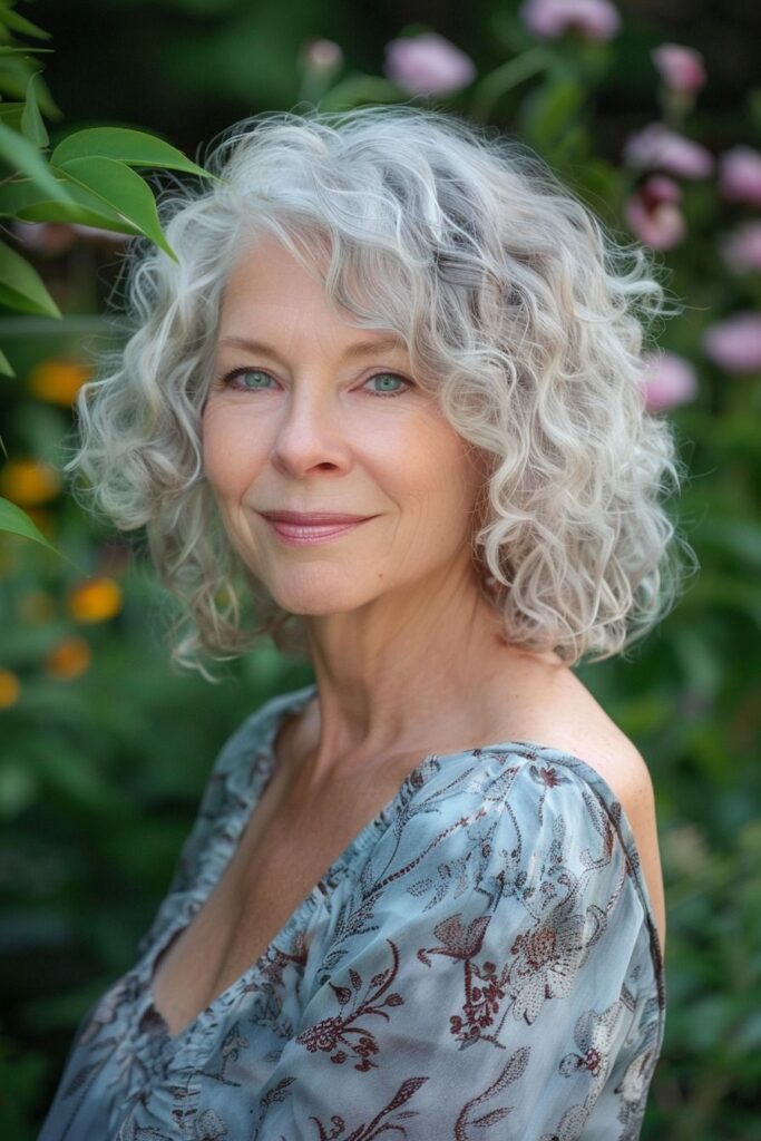 Curly Hairstyles For Women Over 50 19