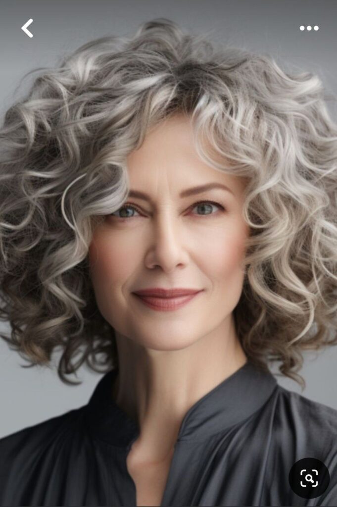 Curly Hairstyles For Women Over 50 22