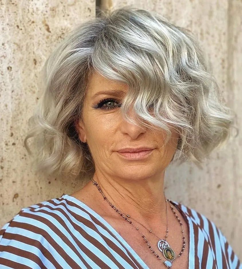 Curly Hairstyles For Women Over 50 24